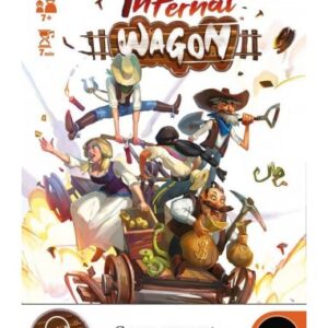 Infernal wagon - Iello - Jeu coopératif survolté