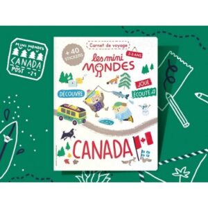 Les mini mondes Canada 2-3 ans - Carnet d'activités autour du voyage