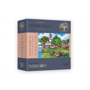 Puzzle en bois - Summer haven 500 pièces - Wood craft Trefl