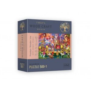 Puzzle en bois - Magical world 500 pièces - Wood craft Trefl