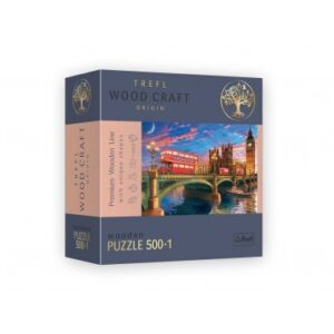 Puzzle en bois - London 500 pièces - Wood craft Trefl