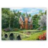 Puzzle en bois - Victorian house 1000 pièces - Wood craft Trefl – Image 2