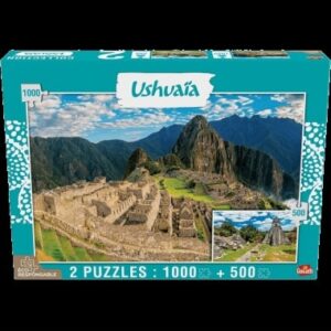 Puzzle Ushuaïa - Machu Picchu 1000 pcs et Tikal 500 pcs - Goliath