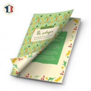 Carnet d'activités - Le potager - Sloli - Livre-jeu écologique