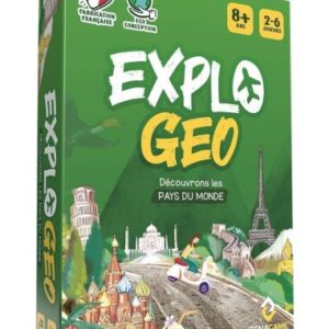 Explo Géo - Zenagame - Jeu de culture générale - Fabriqué en France
