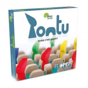 Pontu - Grain de créa - Jeu de stratégie en bois - Fabriqué en France