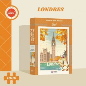 Puzzle Wim' - Londres 1000 pièces - Fabriqué en France