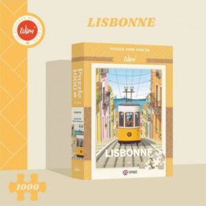 Puzzle Wim' - Lisbonne 1000 pièces - Fabriqué en France