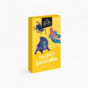 Jeu de 7 familles qui se méritent - Super bestioles - Minus éditions