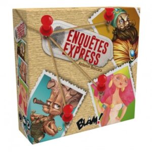Enquêtes express - Blam éditions - Jeu coopératif d'investigation