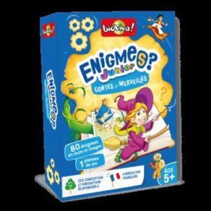 Énigmes junior : Contes et merveilles - Bioviva -Jeu éducatif écologique