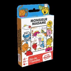 Jeu de 7 familles - Monsieur Madame - Shuffle - Jeu de cartes