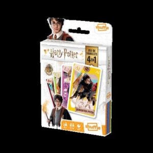 Jeu de cartes 4 en 1 Harry Potter - Shuffle - Jeu de familles