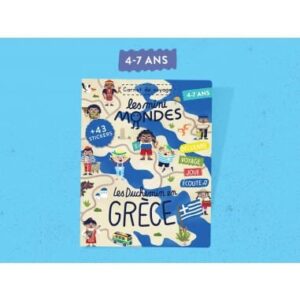 Les mini mondes Grèce 4-7 ans - Carnet de voyage ludique