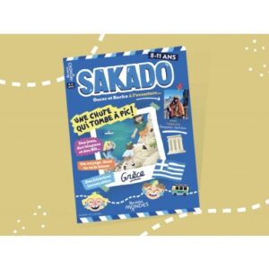 Les mini mondes - Sakado Grèce 8-11 ans - Carnet de voyage