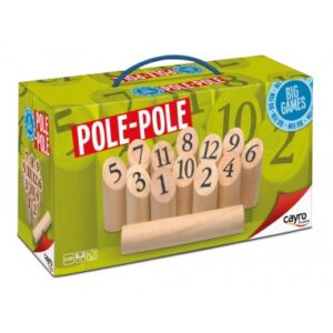 Pole pole - Mölkky - Quilles finlandaises - Cayro - Jeu de plein air