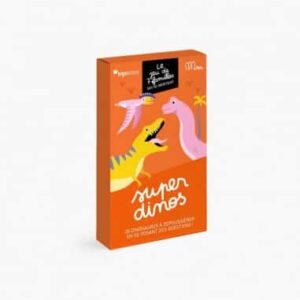 Le jeu de 7 familles qui se méritent - Super dinos - Minus éditions