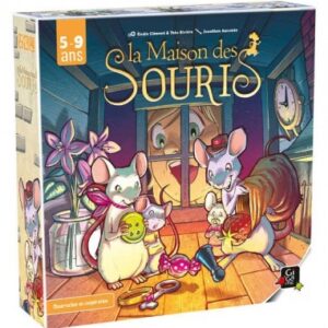 La maison des souris - Gigamic - Jeu de plateau coopératif - Mémoire