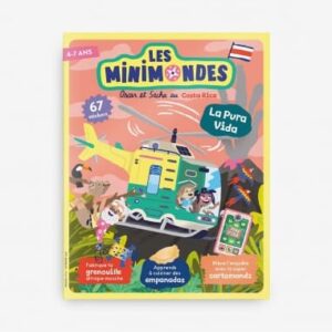 Les mini mondes Costa rica 4-7 ans - Carnet de voyage