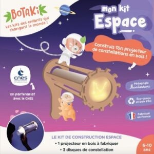 Kit espace - Crée ton projecteur de constellations - Botaki