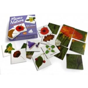 Memo Nature Feuilles et Fleurs