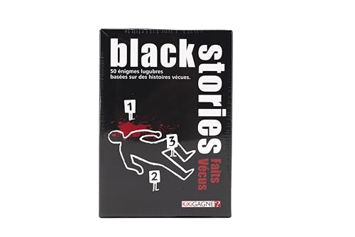 Boîte du jeu Black Stories Faits Vécus
